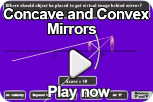 concave and convex mirrors game